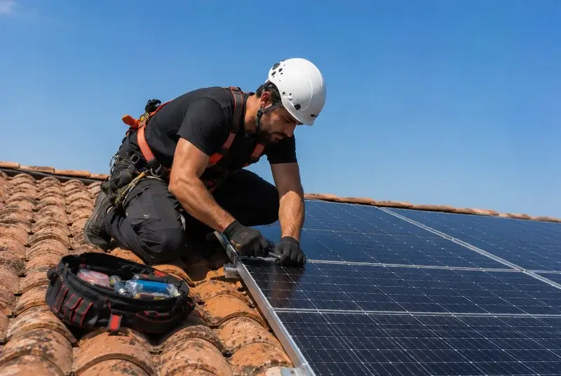 Maintenance et monitoring de panneaux solaires à Lisle-sur-Tarn